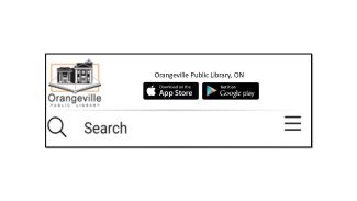Orangeville Public Library app logo